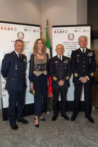 Gen. D.A. Silvano Frigerio, Laura Morino, Gen. S.A. Alberto Rosso, Gen. S.A. Settimo Caputo