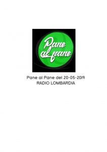 Radio Lombardia 20-05-19