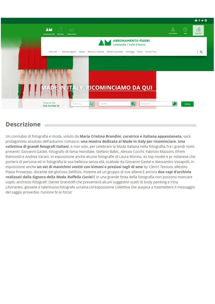 lombardia.abbonamentomusei.it 05-10-2020