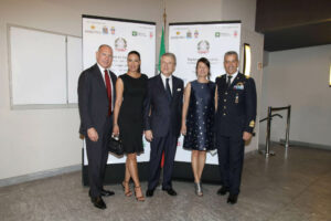 Sergio e Jasmine Dompè, Aldo Bocciardi, Gen. Silvano Frigerio e Valentina Frigerio