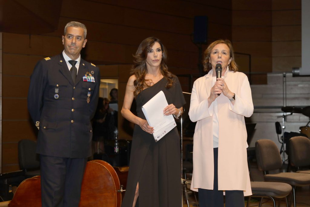 Gen. Silvano Frigerio, Emanuela Folliero e il Prefetto Luciana Lamorgese