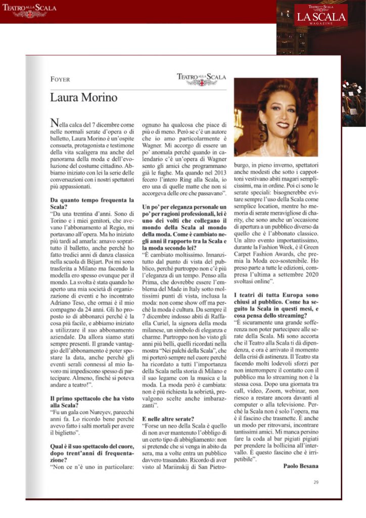 La Scala Magazine  3-03-2021