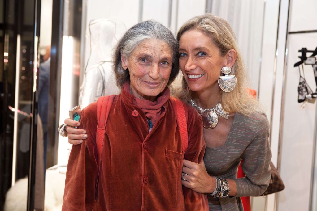 Benedetta Barzini e Laura Morino