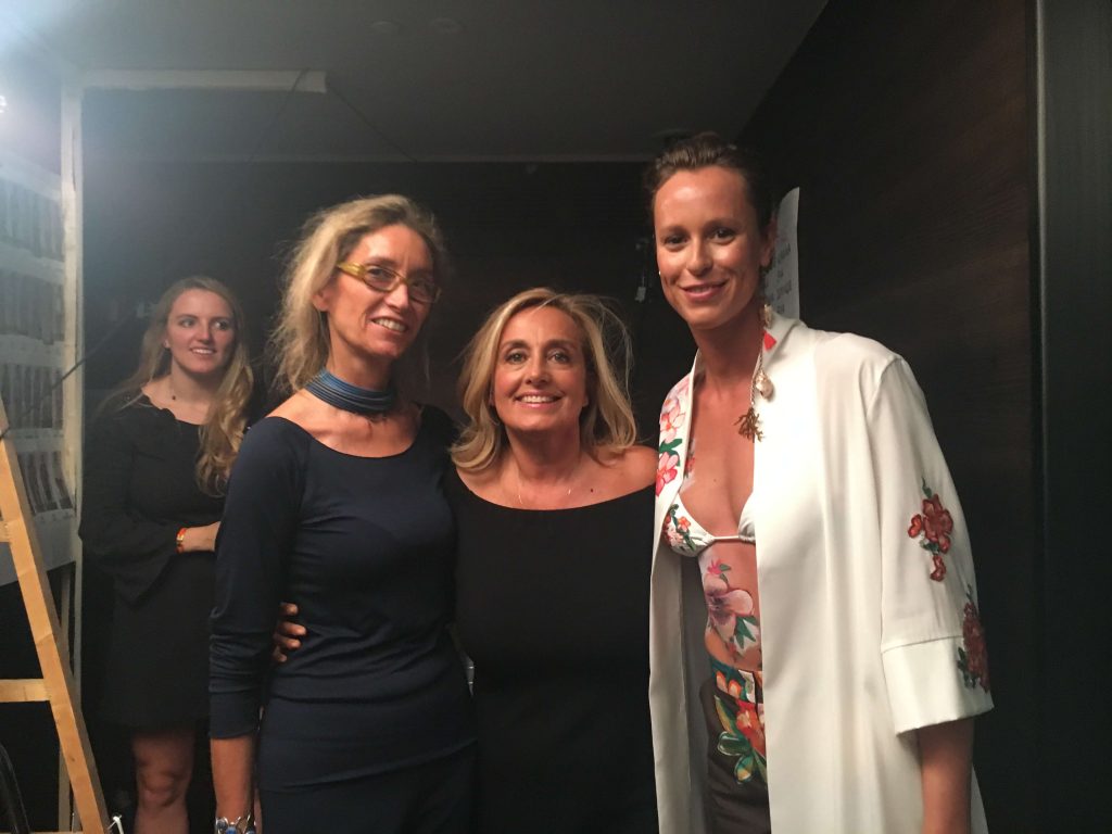 Laura Morino, Raffaella D'Angelo e Federica Pellegrini