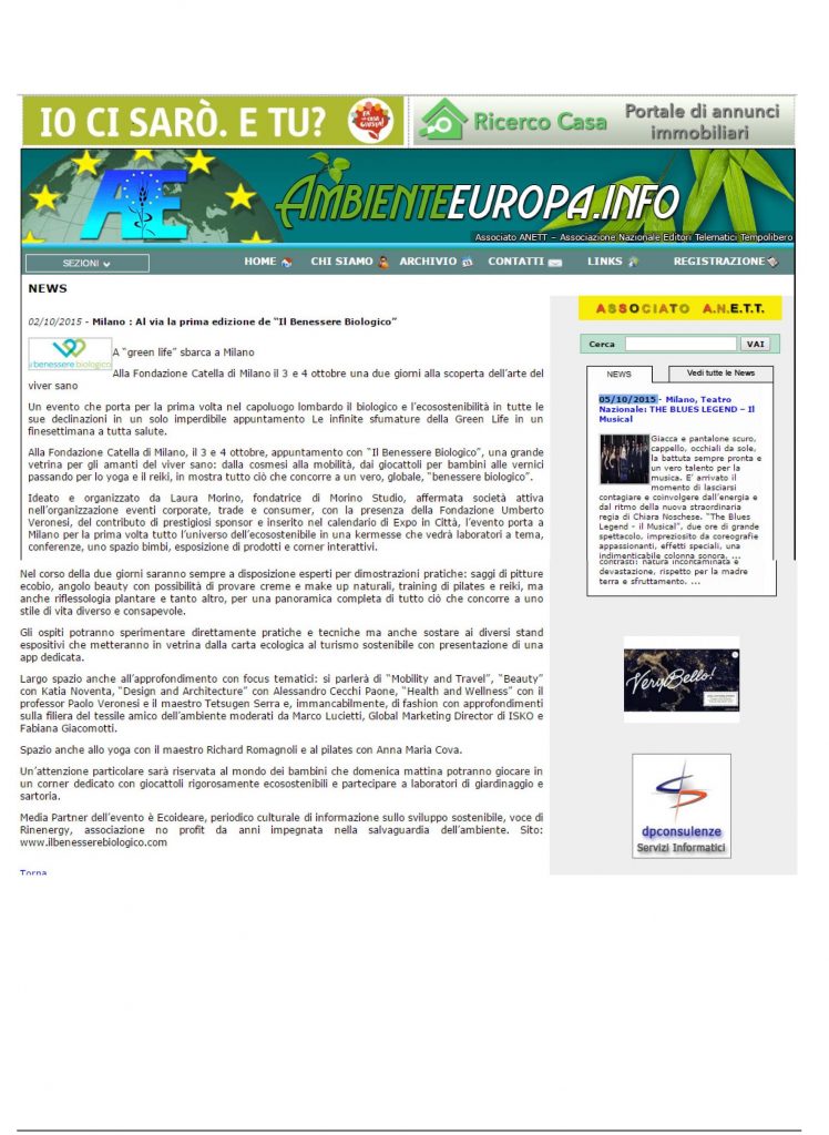 Ambienteeuropa.info - 2 Ottobre 2015
