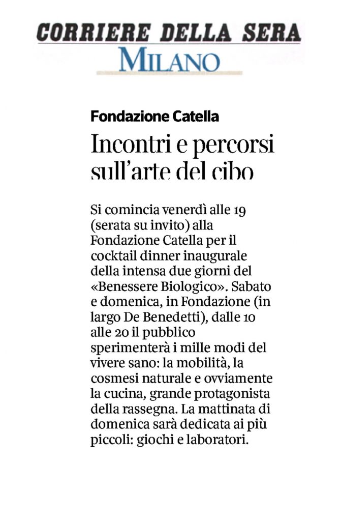 Corriere della Sera - 30 Settembre 2015