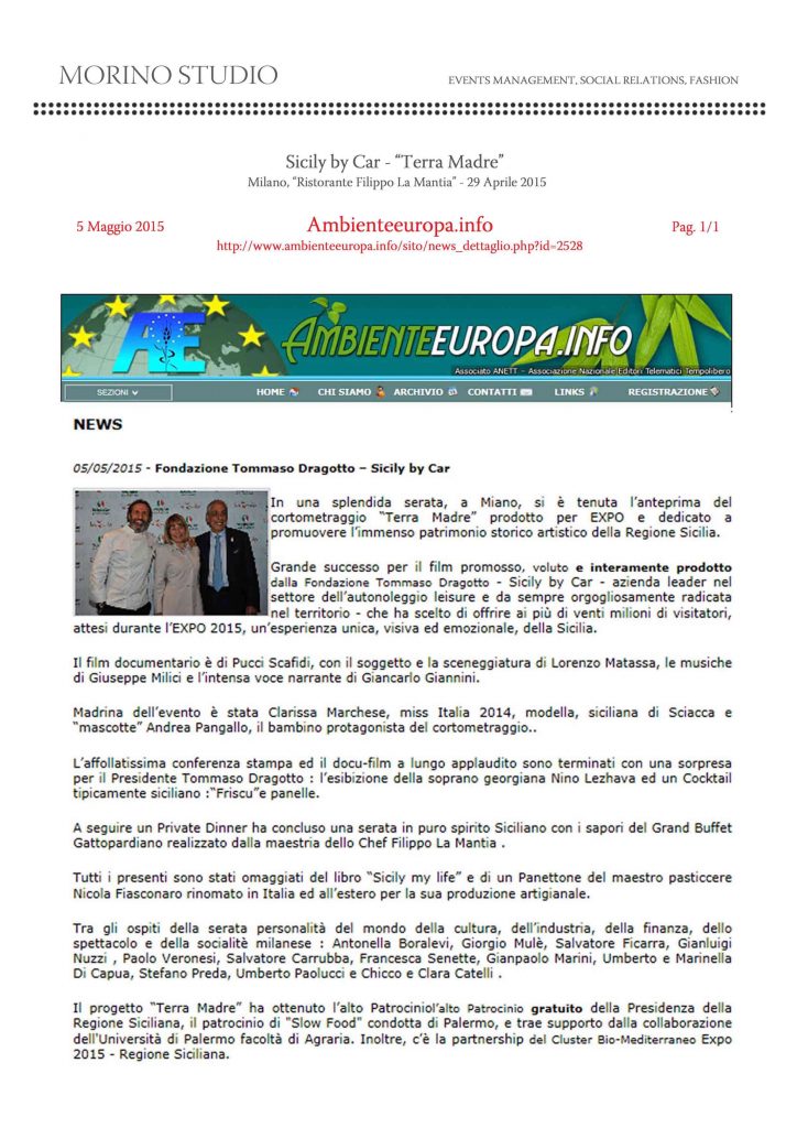 MS Ambienteeuropa.info - 5 Maggio 2015