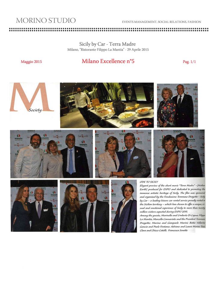 MS MilanoExcellence - Maggio 2015