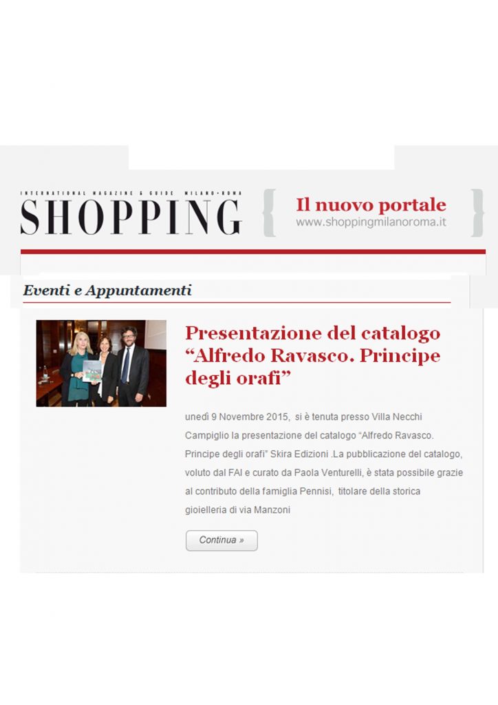 Shoppingmilanoroma.it - Newsletter - 11-11-2015