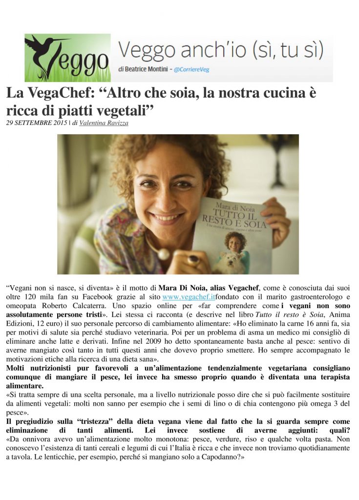 Veggoanchio.corriere.it (1) - 29 Settembre 2015