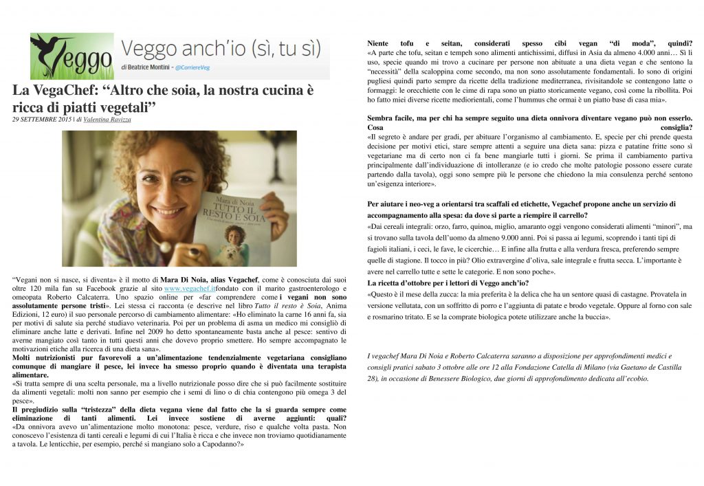 Veggoanchio.corriere.it (2) - 29 Settembre 2015