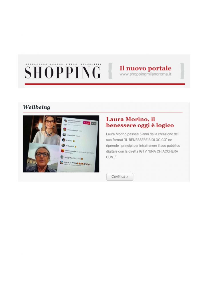 shoppingmilanoroma.it NEWSLETTER 11-06-2020
