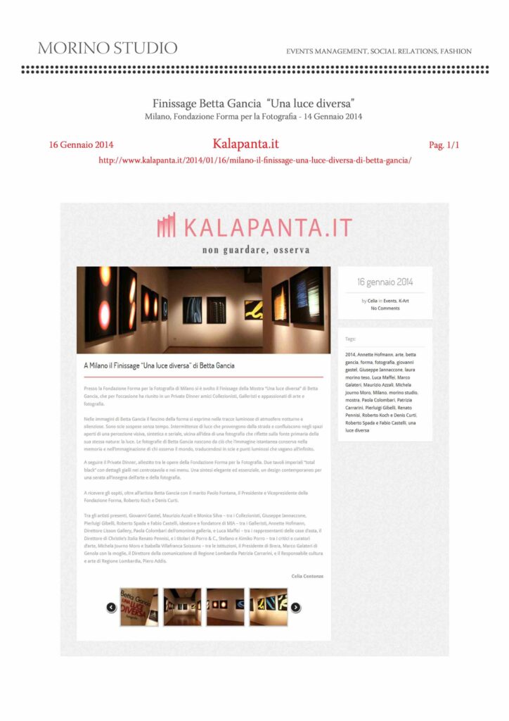 Kalapanta.it - 16 Gennaio 2014