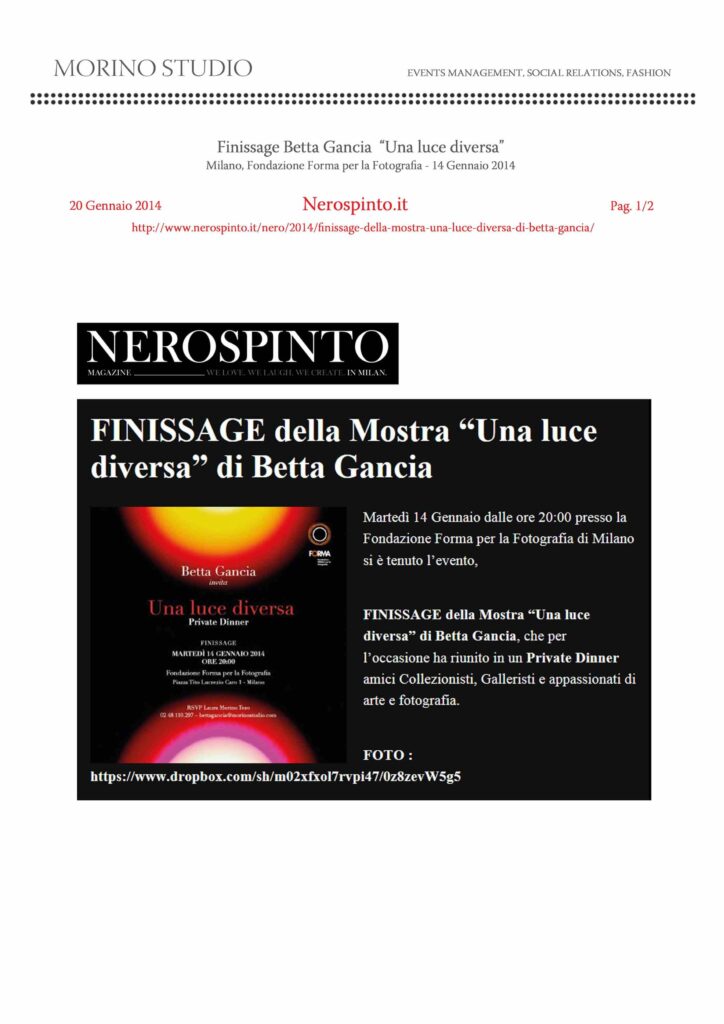 NeroSpinto.it - 20 Gennaio 2014