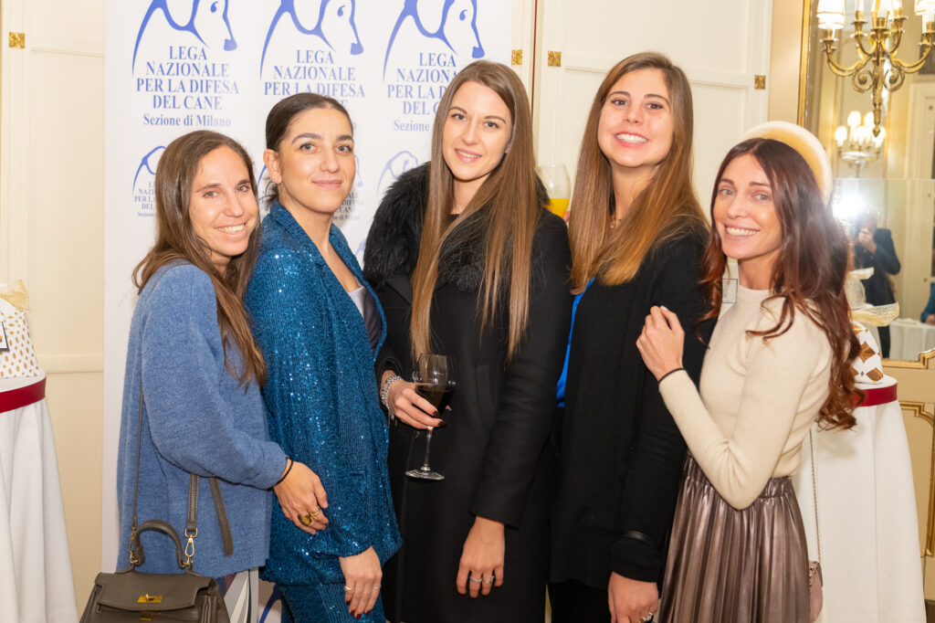 Cecilia Garattini, Simona Cioce, Federica Signora, Carola Conca e Nicoletta Strada