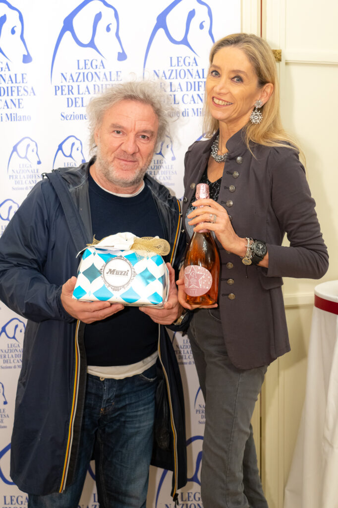 Valerio Tacchini con Laura Morino, Presidente e Vice Presidente LNDC-MI